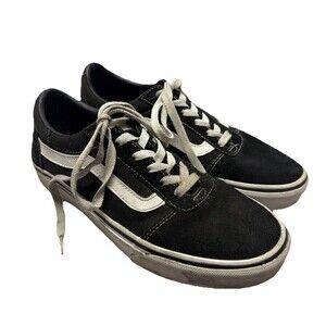 Vans Old Skool Black/White Sneakers Style 500714 Women's Size 8